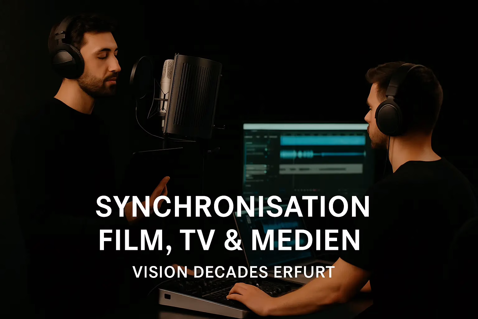 Synchronisation Film TV Medien Erfurt – Bester Ton, Sprachaufnahmen und mobiles Tonstudio bei Vision Decades